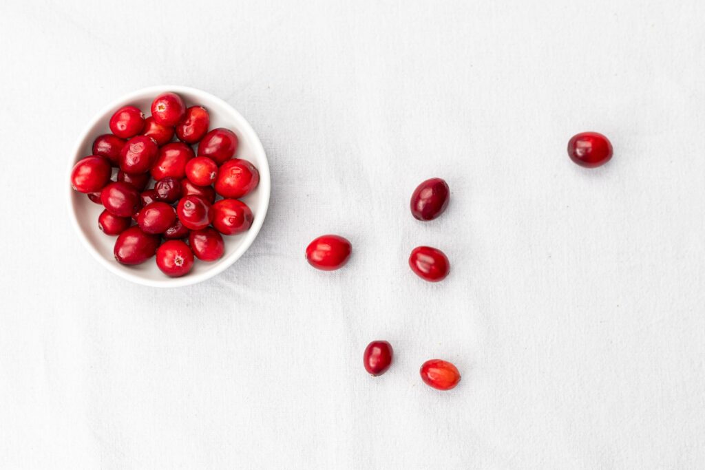 one cup of cranberries